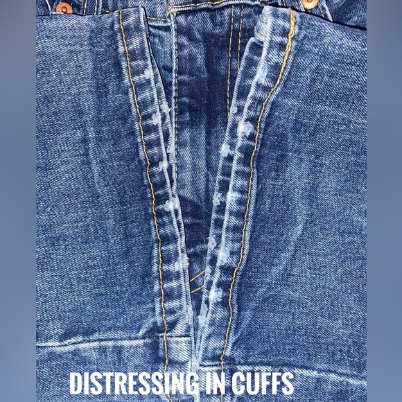 Levi’s Vintage 527 Vintage Med Wash Denim Jeans 33 x 32 (32 x 31-1/2”) DNM BLU - Picture 6 of 8